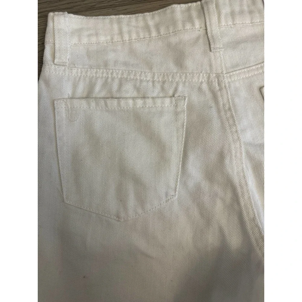 BP RIPPED WHITE DENIM SHORTS - Picture 12 of 13